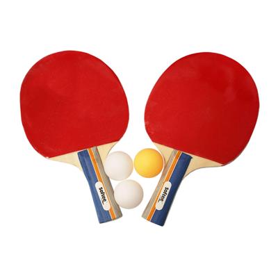 PING PONG RACKETS SET WITH 3 BALLS SATURN