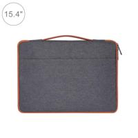 15 4 inch Fashion casual polyester + nylon laptop handtas aktetas Notebook Cover Case voor MacBook Samsung Lenovo Xiaomi Sony DELL CHUWI ASUS - thumbnail