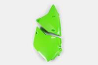 UFO PLAST zijkappen side covers ufo kawasaki green - thumbnail