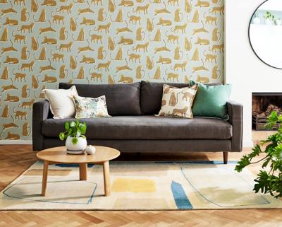 Scion - Composition Papaya 23706 - 120x180 cm Vloerkleed