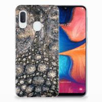 Samsung Galaxy A20e | TPU Hoesje | Krokodillenprint - thumbnail