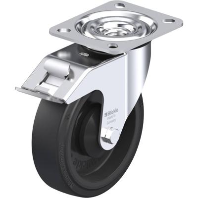 Blickle L-POEV 125KA-FI Zwenkwiel met rem Wieldiameter: 125 mm Draagvermogen (max.): 250 kg 1 stuk(s)