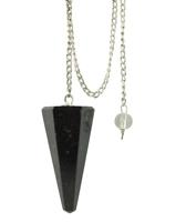 Ruben Robijn Pendel facet onyx (1 st) - thumbnail