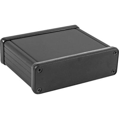 Hammond Electronics 1455L802BK Universele behuizing 80 x 103 x 31 Aluminium Geëxtrudeerd Zwart (geëloxeerd) 1 stuk(s)