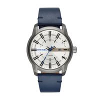 Horlogeband Diesel DZ1866 Leder Blauw 22mm - thumbnail
