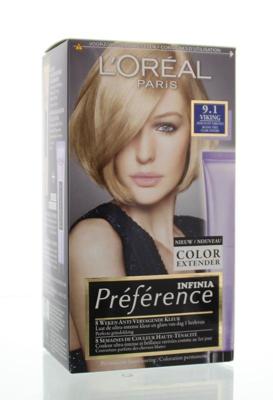L&apos;Oréal Paris Preference 9.1 Oslo - Zeer Licht Asblond