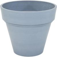Pot - MEGA COLLECTIONS - Ecostone Plantenbak - Ø 35 cm - H 30 cm - Grijs - thumbnail