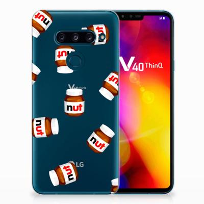 LG V40 Thinq Siliconen Case Nut Jar LG V40 Thinq Siliconen Case Nut Jar