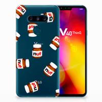 LG V40 Thinq Siliconen Case Nut Jar - thumbnail
