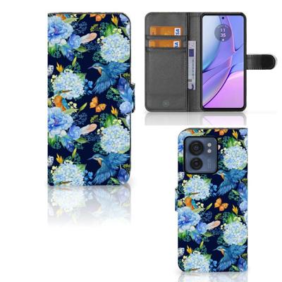 Telefoonhoesje | Met pasjeshouder | voor Motorola Edge 40 IJsvogel