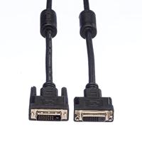 VALUE DVI verlengkabel, DVI M-F, (24+1) dual link, 5 m - thumbnail
