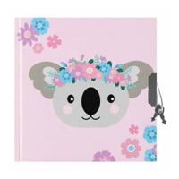 Dagboek Koala Pastel 13,5x13,5cm - thumbnail
