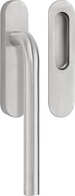 Formani Basics LB231Y hefschuifdeurbeslag PC69 - mat RVS