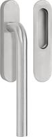 Formani Basics LB231Y hefschuifdeurbeslag PC69 - mat RVS - thumbnail