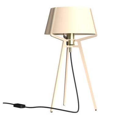 Tonone Bella Tafellamp - Creme wit - Messing Tonone Bella Tafellamp - Creme wit - Messing