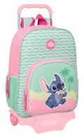Schoolrugzak Lilo & Stitch Ice cream Roze 33 x 42 x 14 cm - thumbnail
