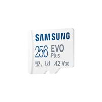 Samsung EVO Plus microSD-kaart Retail 256 GB UHS-I, v30 Video Speed Class, A2 Application Performance Class Incl. SD-adapter - thumbnail