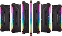 Corsair Vengeance RGB PRO DDR4 Werkgeheugenset voor PC DDR4 32 GB 2 x 16 GB Non-ECC 3600 MHz 288-pins DIMM CL18-22-22-42 CMW32GX4M2Z3600C18 - thumbnail