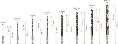 Bosch Accessoires Metaalboren | Robustline HSS | zeskant | 8-Delig | 2607019922 - 2608577146 - 2608577146 Bosch Accessoires Metaalboren | Robustline HSS | zeskant | 8-Delig | 2607019922 - 2608577146 - 2608577146