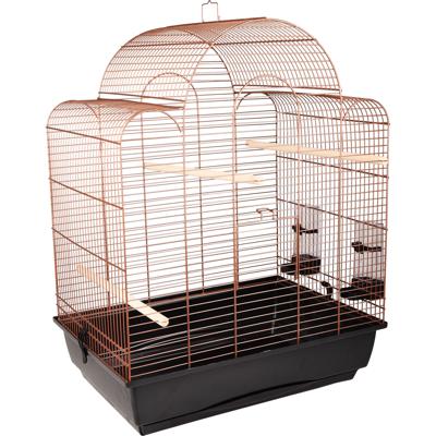 Vogelkooi Tovah Zwart/Koper 54 x 39 x 70 cm Flamingo Bruin Vogelkooi Tovah Zwart/Koper 54 x 39 x 70 cm Flamingo Bruin