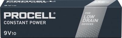 Duracell Procell Alkaline Constant 9V Batterij (10 stuks)
