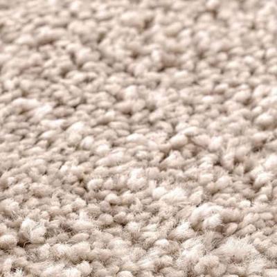 VidaXL Antislip badmat met toilet cut crème 50 x 50 cm pp