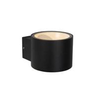 Lucide OXFORD - Wandlamp Binnen/Buiten - 1xG9 - IP54 - Zwart - thumbnail