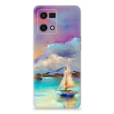 Smartphone hoesje OPPO Reno7 4G Boat