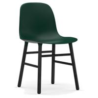 Normann Copenhagen Form eetkamerstoel Green vierpoot zwart eikenhout - thumbnail
