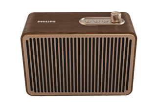 Philips TAVS500/00 draagbare luidspreker 10 W Mono draadloze luidspreker Goud, Hout Philips TAVS500/00 draagbare luidspreker 10 W Mono draadloze luidspreker Goud, Hout