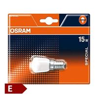 OSRAM HOMELIGHTING Ovenlamp Energielabel: G (A - G) 57 mm 230 V E14 15 W Warmwit Speciale vorm 1 stuk(s) - thumbnail