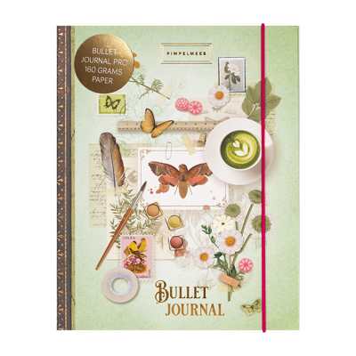 Pimpelmees Bullet Journal PRO Wonderland Apple Butterbird Pimpelmees Bullet Journal PRO Wonderland Apple Butterbird
