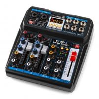 Vonyx VMM-P500 4-kanaals mixer met USB, BT & MP3-speler - thumbnail