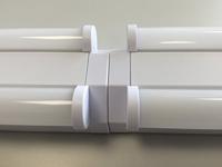 Müller-Licht Basic LED-monitorlamp LED LED vast ingebouwd 40 W Neutraalwit Wit - thumbnail