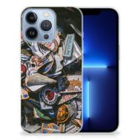 Apple iPhone 13 Pro | Siliconen hoesje | met foto Badges - thumbnail