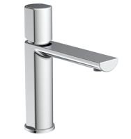 NEW YORK ééngreepsmengkraan wastafel, chroom keramische schijven geluidsarme, verwisselbare 25 mm-cartouche flexibele metalen aansluitslangen 500 mm volgens DVGW/KTW-A 1 ¼" (Ø ca. 4 cm) druk - thumbnail