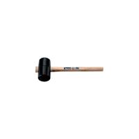 Promat/Tecwerk Rubberhamer | hoofd-d. 54 mm koplengte 90 mm | zwart essenhout | 90 Shore A vlakke baan - 4000811571 - thumbnail