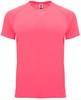 Roly RY0407 Men´s Bahrain T-Shirt - Fluor Pink Lady 125 - L - thumbnail