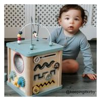 Bigjigs motoriekspiraal van hout, 100%fsc - thumbnail