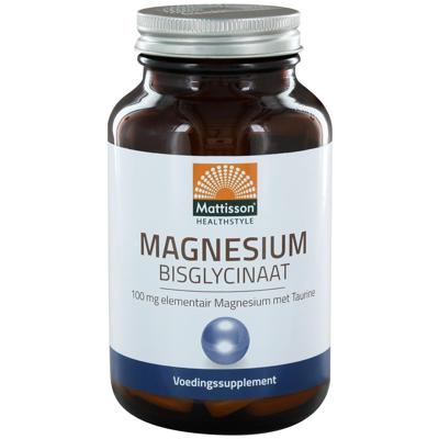 Mattisson HealthStyle Magnesium Bisglycinaat 100mg Tabletten