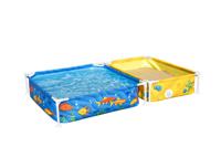 Bestway Kinderzwembad Rigide Met Zandbak 213x122x30,5 cm +2 jaar Tuin 00561 - thumbnail