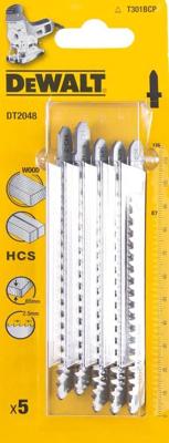 DeWALT DT2048 T 301 BCP Decoupeerzaagblad voor Hout & Laminaat VE=5