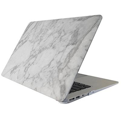 MacBook Pro 15.4 inch Marmer patroon bescherm Sticker voor Cover (zwart wit) - thumbnail
