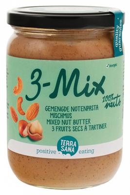 TerraSana 3-Mix Gemengde Notenpasta TerraSana 3-Mix Gemengde Notenpasta