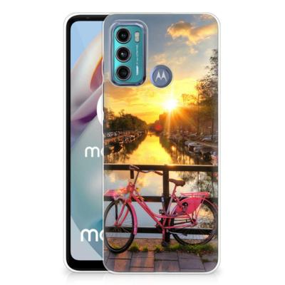 Motorola Moto G60 | Silliconen Back Cover | Amsterdamse Grachten