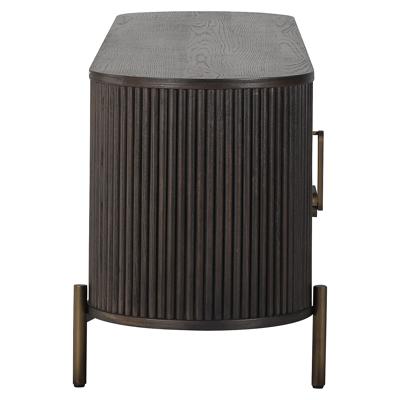 Richmond TV-meubel 'Luxor' Eiken, 180cm, kleur donkerbruin Richmond TV-meubel 'Luxor' Eiken, 180cm, kleur donkerbruin