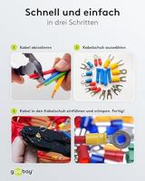 Enzo Fixpoint Sperkrimptang voor kabelschoenen 6427010 - thumbnail