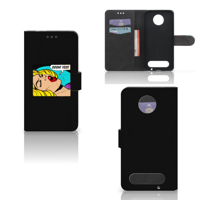 Motorola Moto Z2 Force Wallet Case met Pasjes Popart Oh Yes - thumbnail