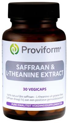 Proviform Saffraan & L-Theanine Extract Capsules Proviform Saffraan & L-Theanine Extract Capsules