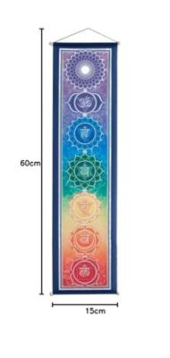 Chakra Banner (15 x 60 cm)